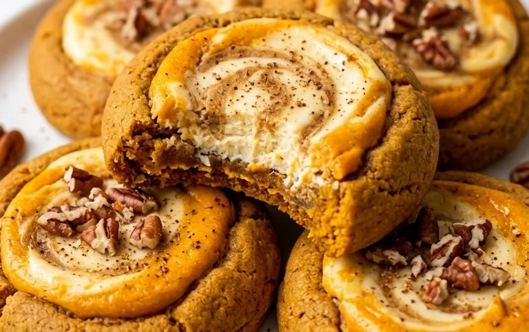 Pumpkin Cheesecake Cookies