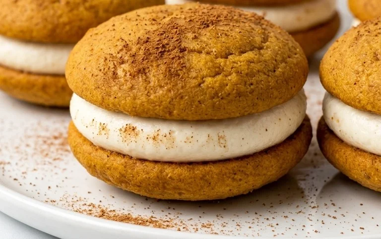 Small Batch Pumpkin Spice Whoopie Pies