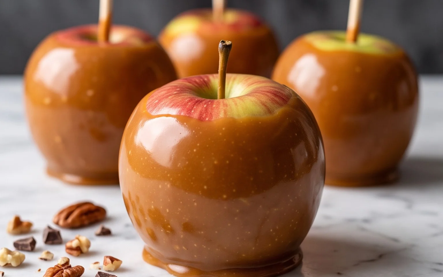 Homemade Gourmet Caramel Apples Recipe