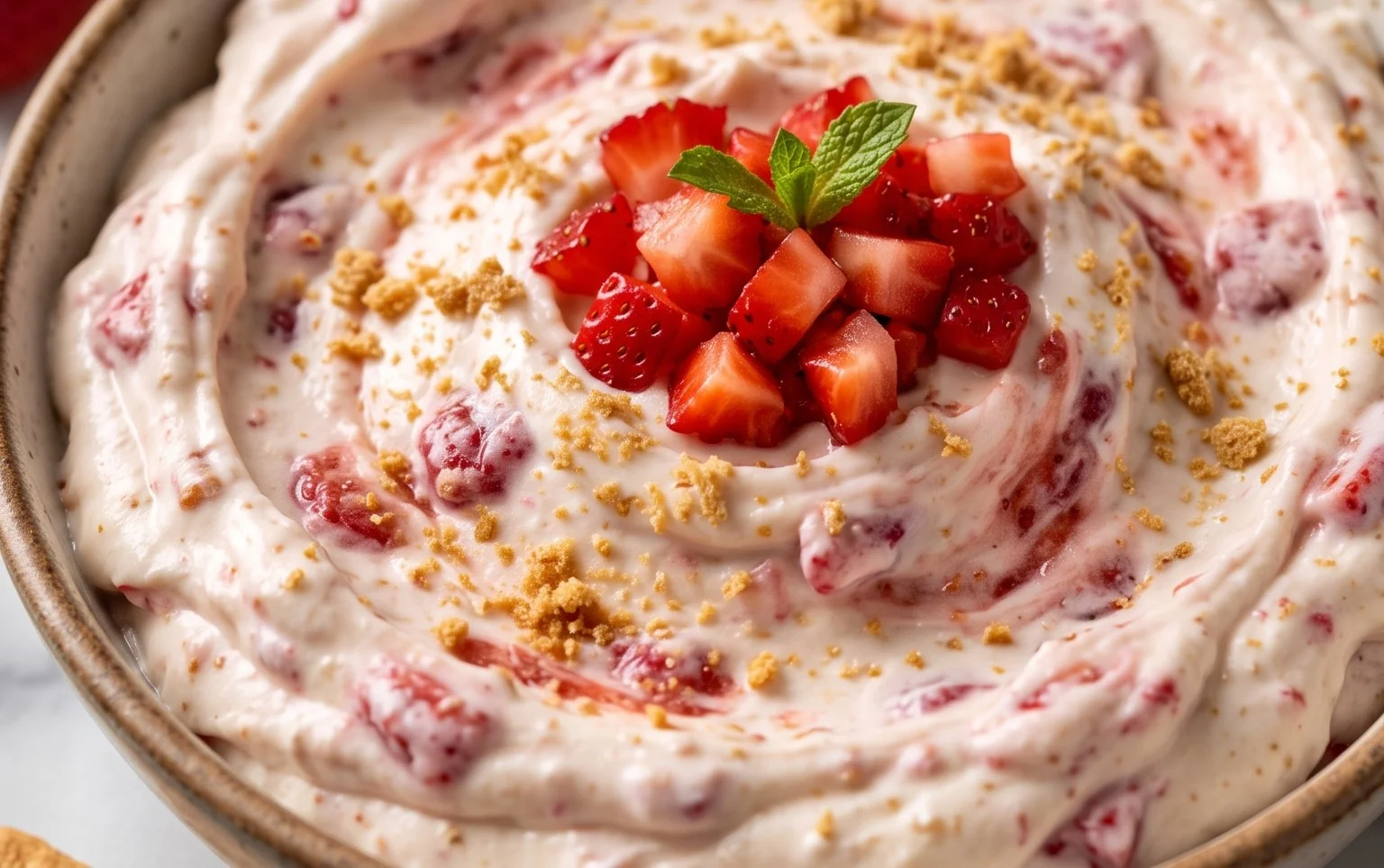 Strawberry Cheesecake Dip